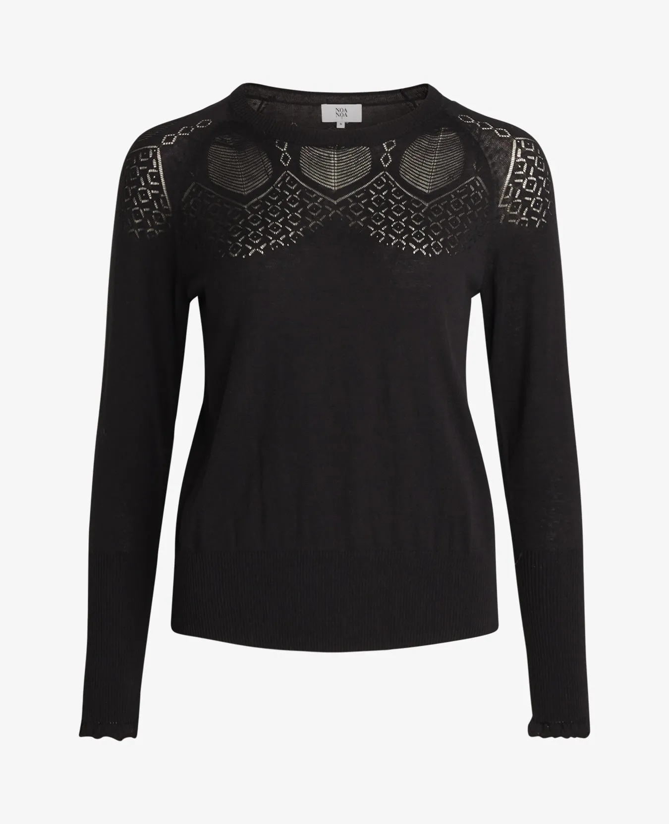 ESSENTIAL COTTON MELANGE PULLOVER