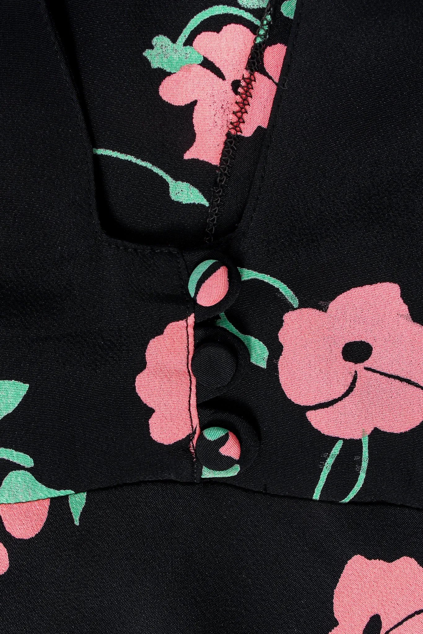 Floral Busy Lizzie Ruffle Plunge Dress