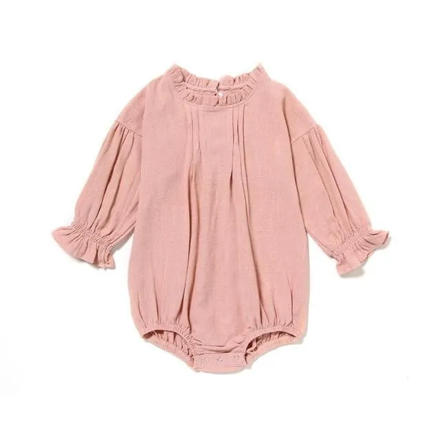 Florence romper | petal pink