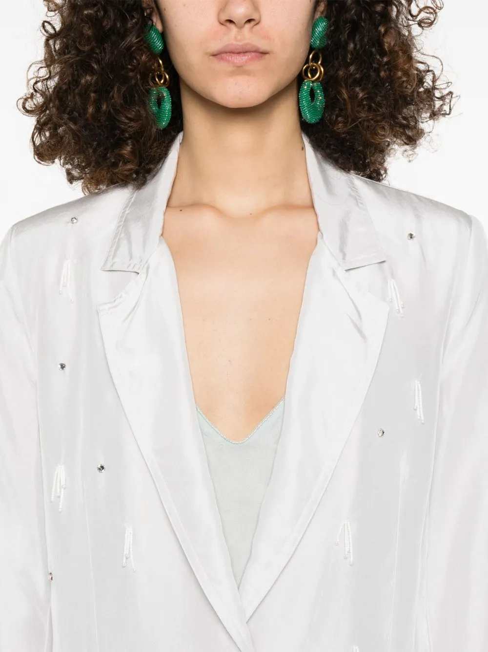 Forte Forte Silk Single Breasted Jacket