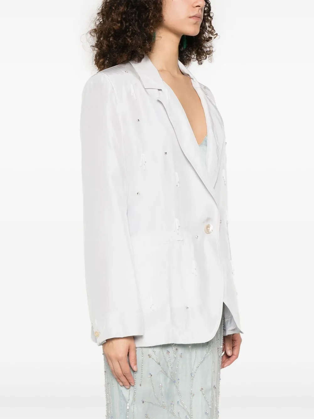 Forte Forte Silk Single Breasted Jacket