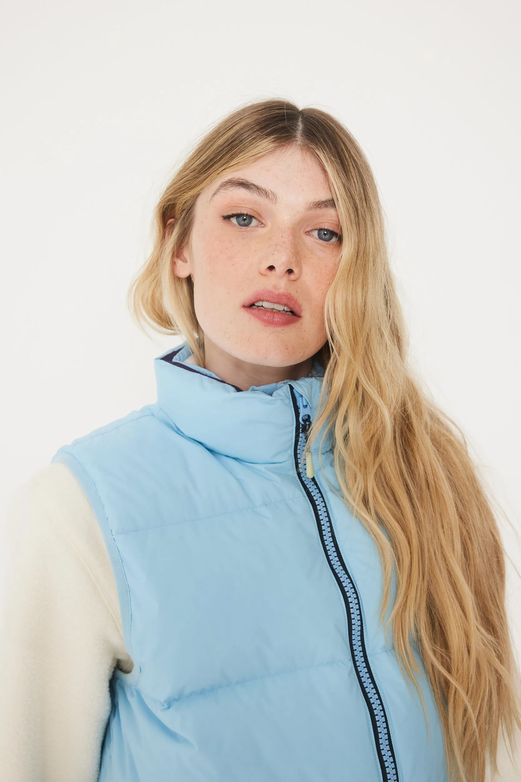FOSFO Women's Sleeveless Puffer Vest - AK10058