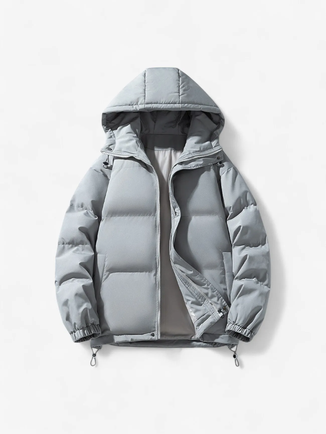 Foxes | Lightweight Hooded Down Puffer Winter Jacket