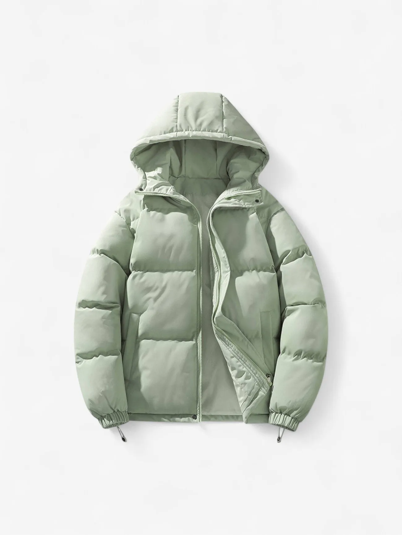 Foxes | Lightweight Hooded Down Puffer Winter Jacket