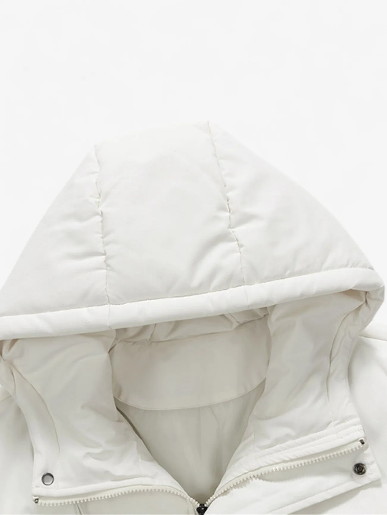Foxes | Lightweight Hooded Down Puffer Winter Jacket