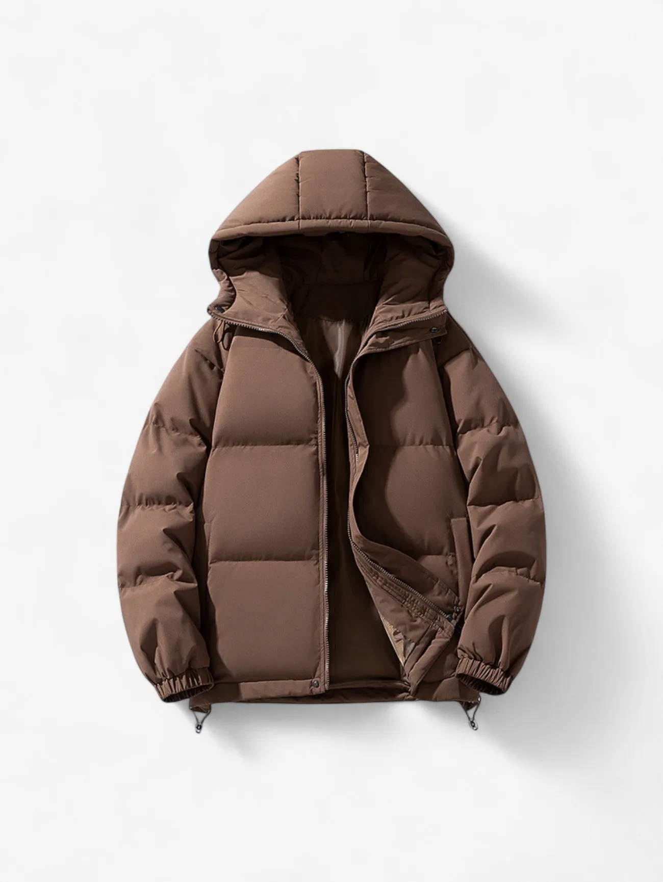 Foxes | Lightweight Hooded Down Puffer Winter Jacket