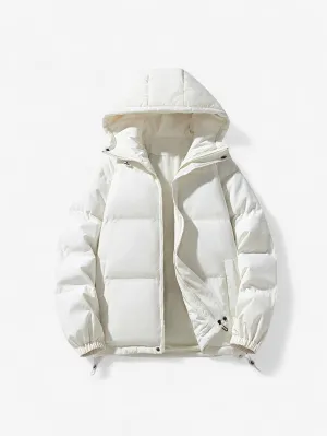Foxes | Lightweight Hooded Down Puffer Winter Jacket