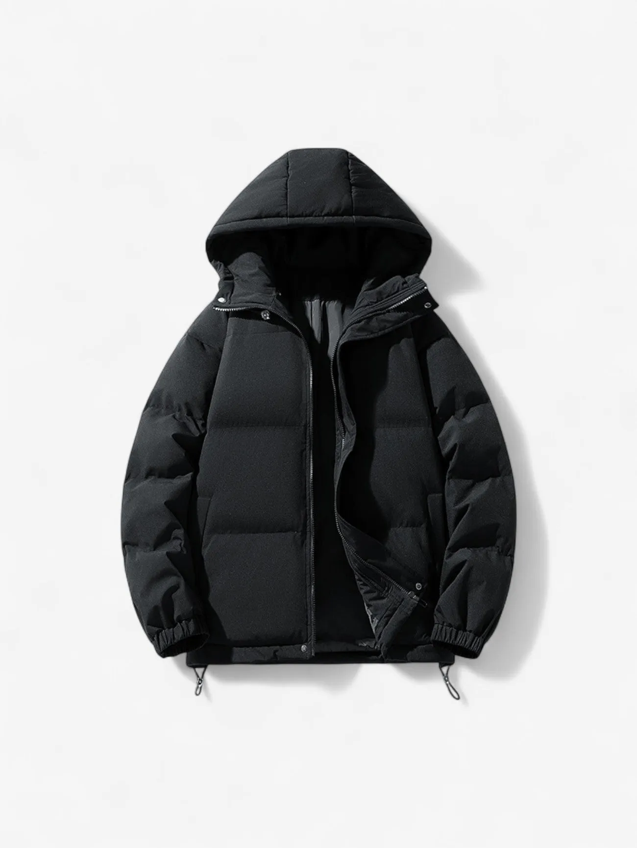 Foxes | Lightweight Hooded Down Puffer Winter Jacket