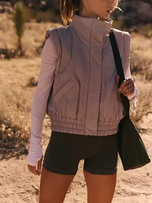 FREE PEOPLE Scrunch Time Puffer Vest