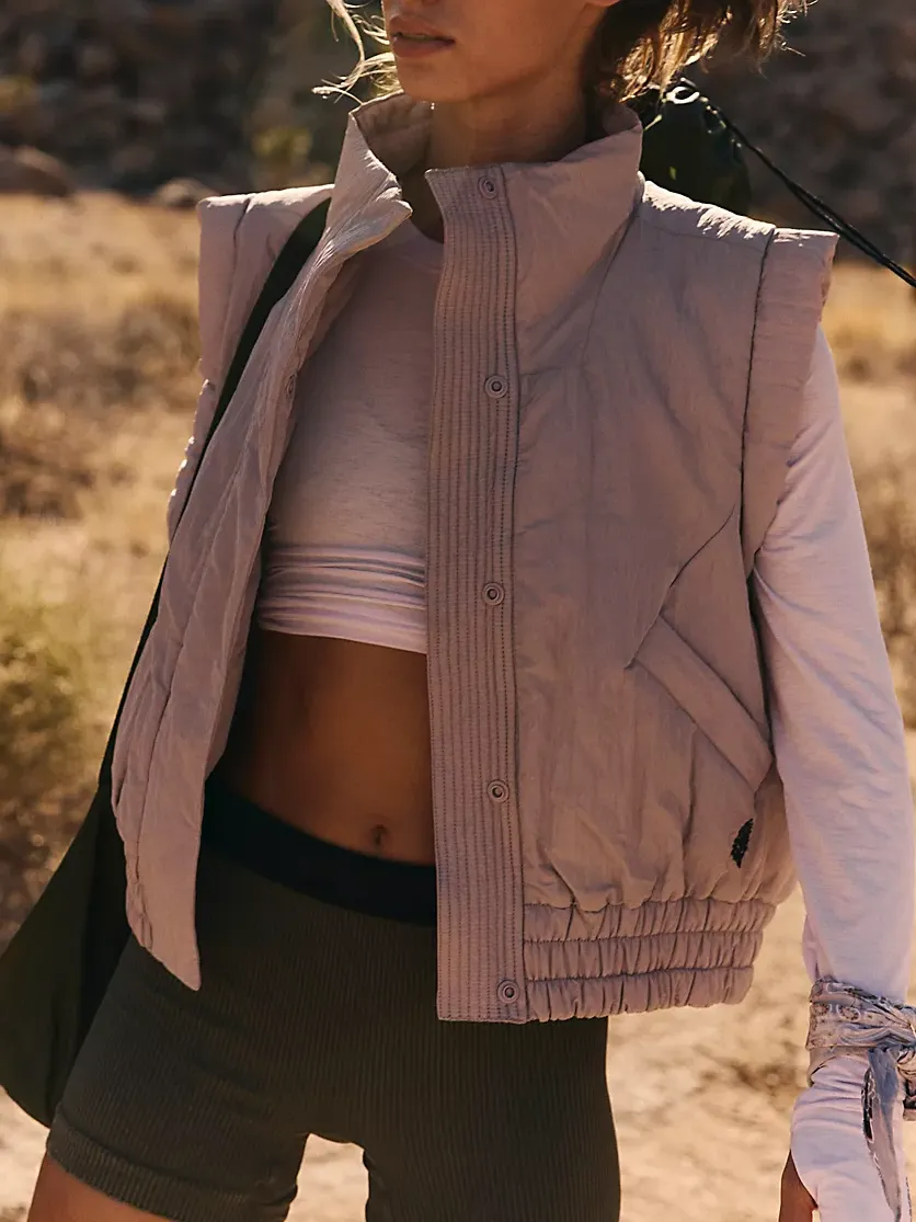 FREE PEOPLE Scrunch Time Puffer Vest