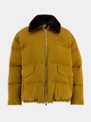 Gabardine Down Jacket