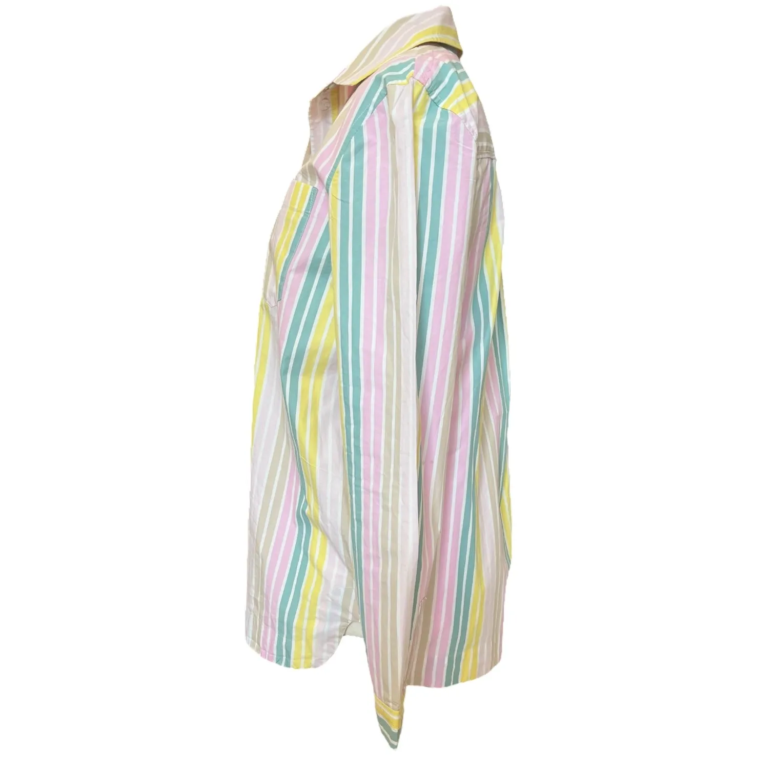 Ganni Pastel Stripe Shirt - 12