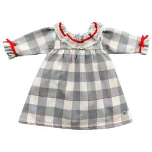 Girls Checked Dress