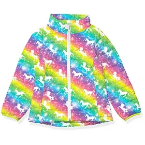 Girls Unicorn Winter Coat