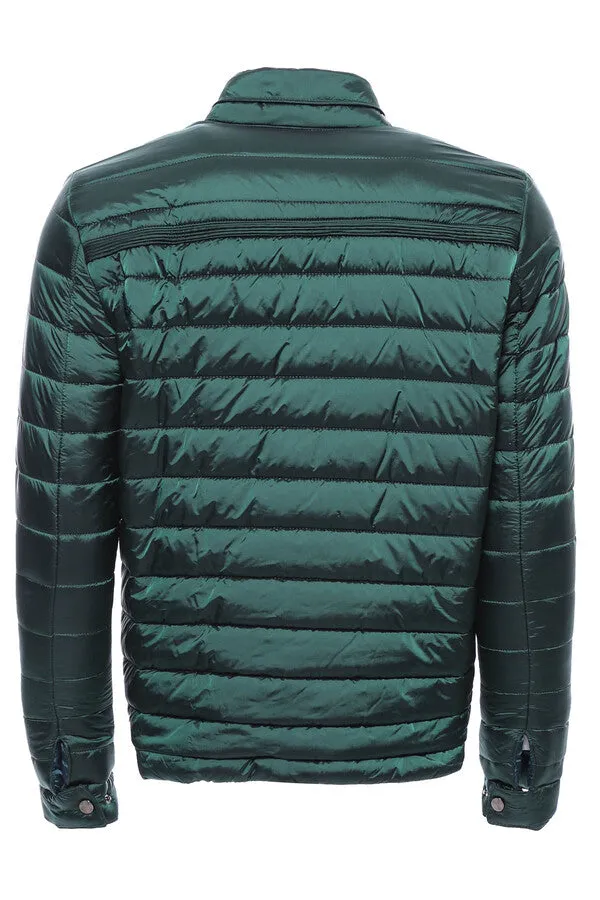 Green Down Men Coat - Wessi
