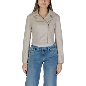 Guess Women Blazer in Beige with Side Zip Fastening