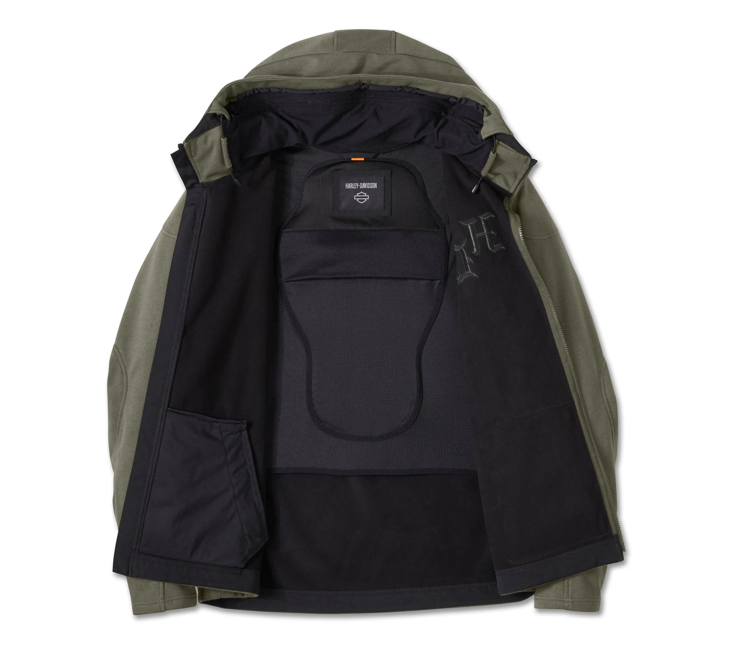 H-D Deflector 2.0 Hooded Riding Fleece - Grape Leaf