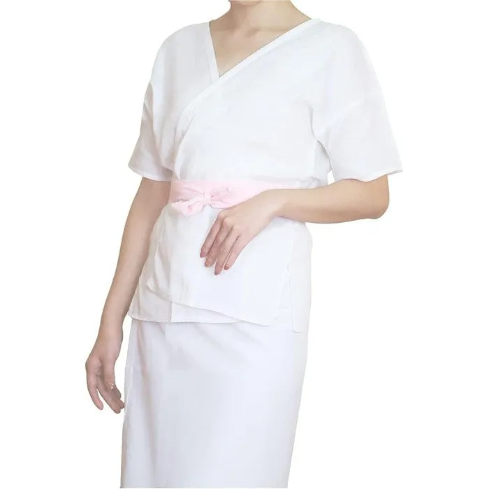 Hadajuban Washable Kimono & Yukata Underwear Set – White