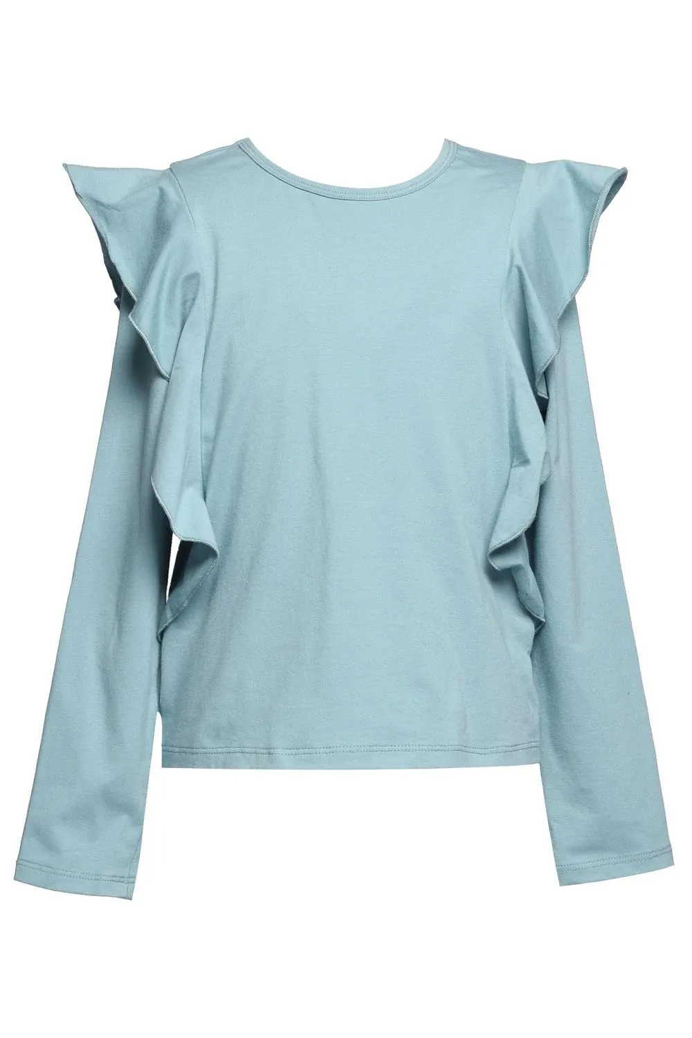 Hannah Banana Ruffled Long Sleeve Top