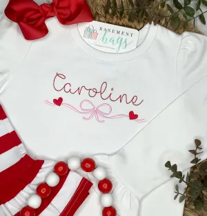 Hearts and Ribbon