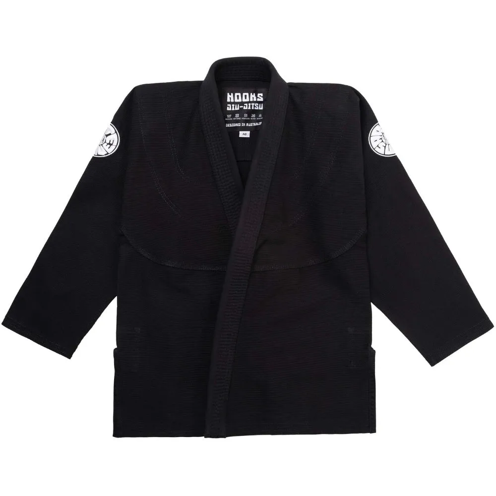 Hooks Arte Suave BJJ Gi - Black