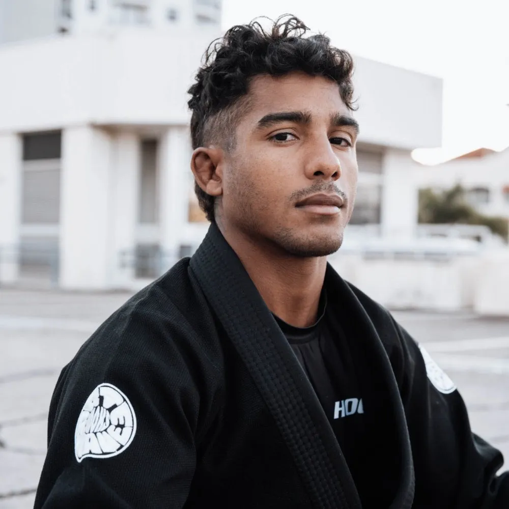 Hooks Arte Suave BJJ Gi - Black