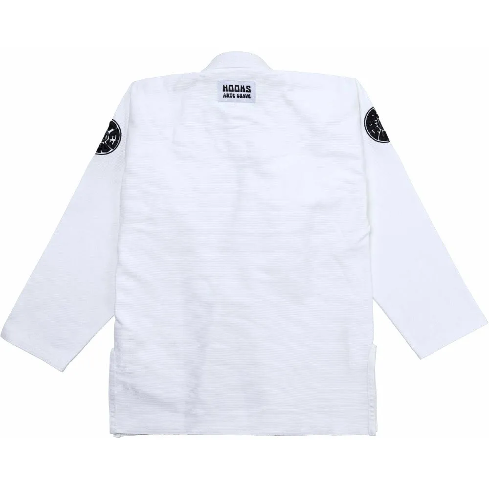 Hooks Arte Suave BJJ Gi - White