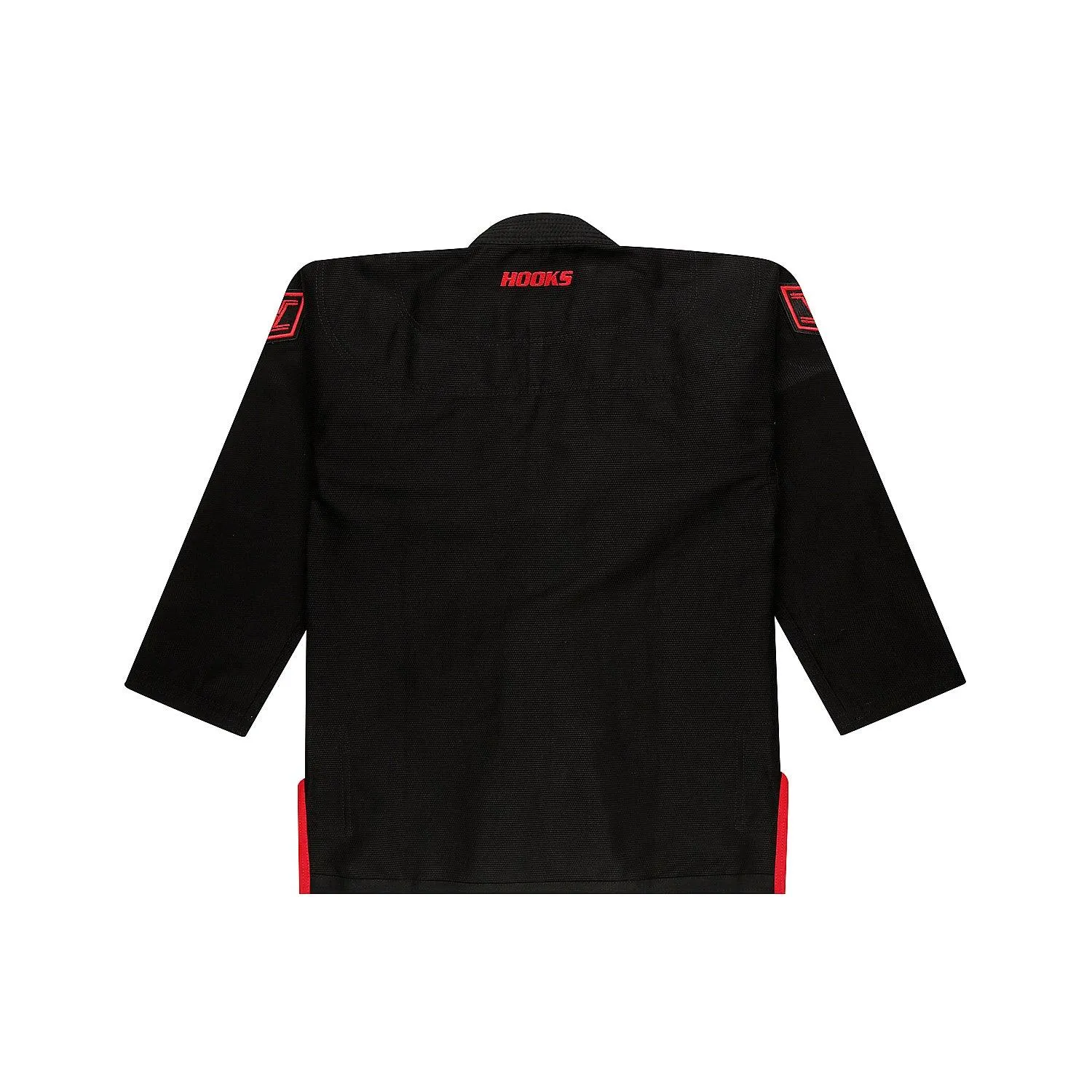 Hooks BJJ GI - Prolight - Black w/Red