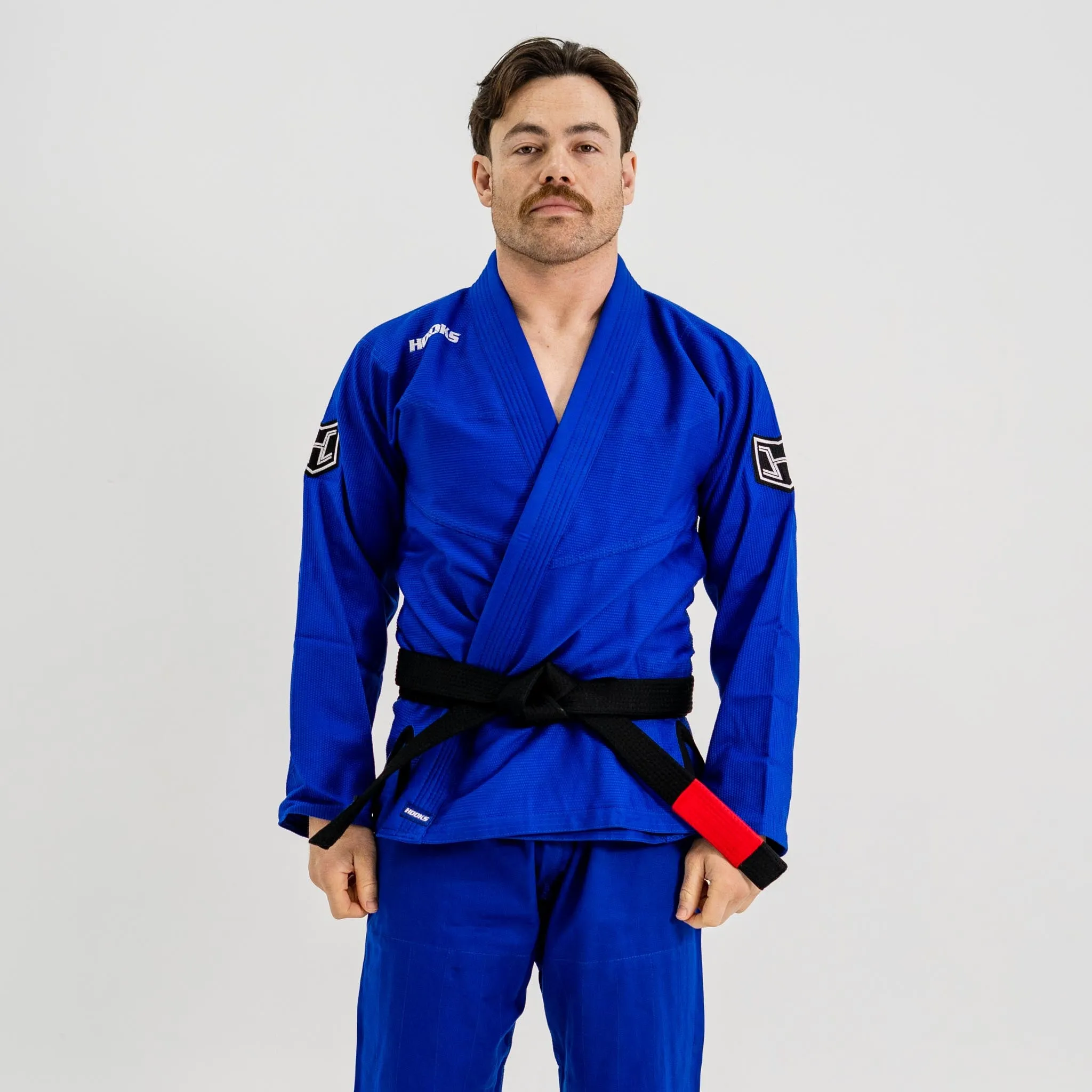 Hooks BJJ GI - Prolight II - Blue with Black