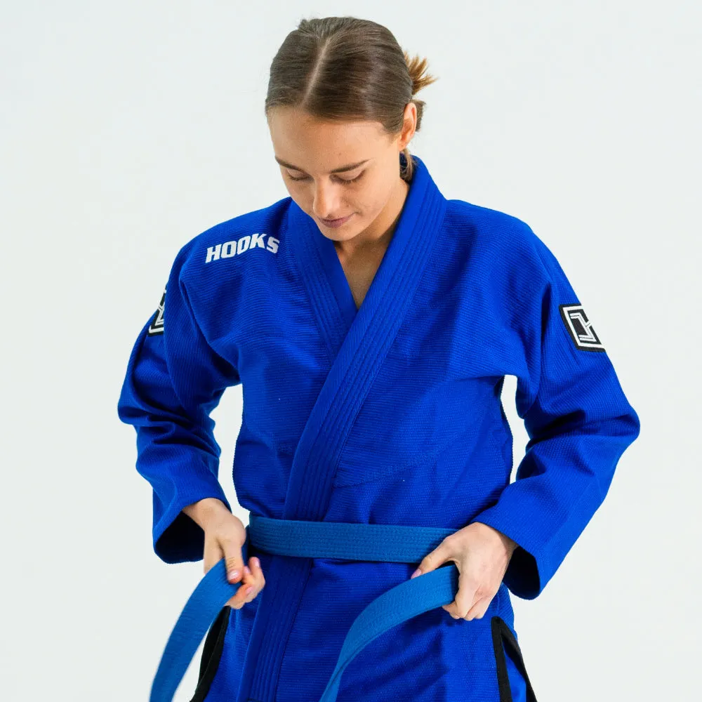 Hooks BJJ GI - Prolight II - Blue with Black