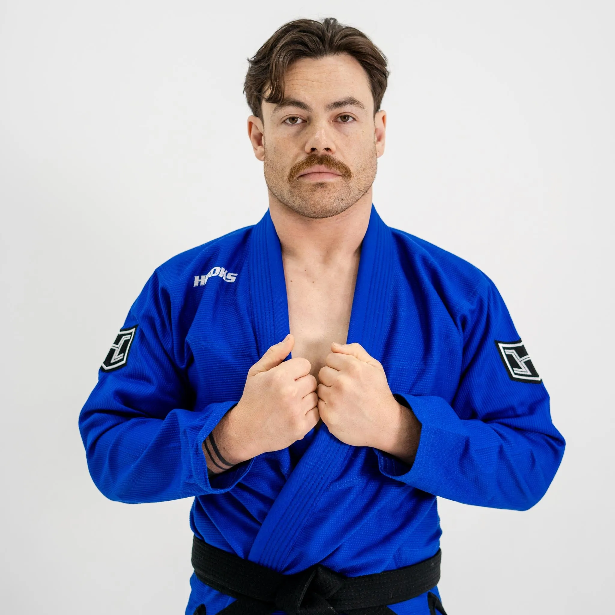 Hooks BJJ GI - Prolight II - Blue with Black