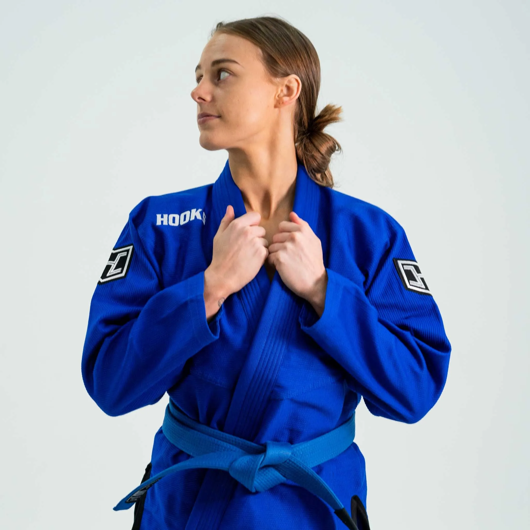 Hooks BJJ GI - Prolight II - Blue with Black