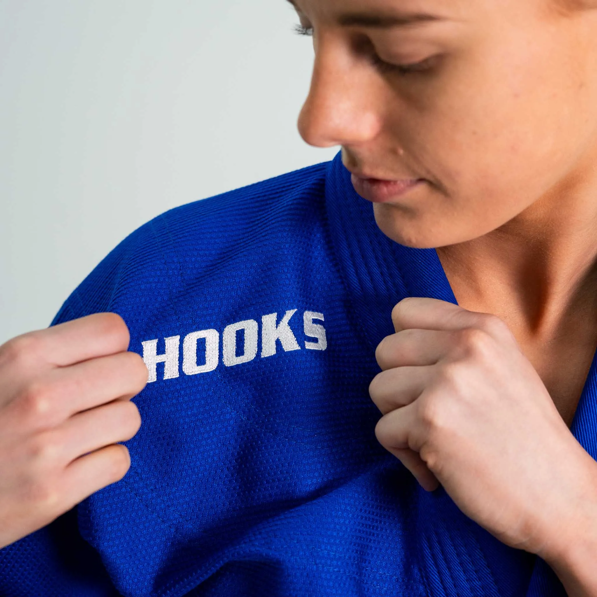 Hooks BJJ GI - Prolight II - Blue with Black