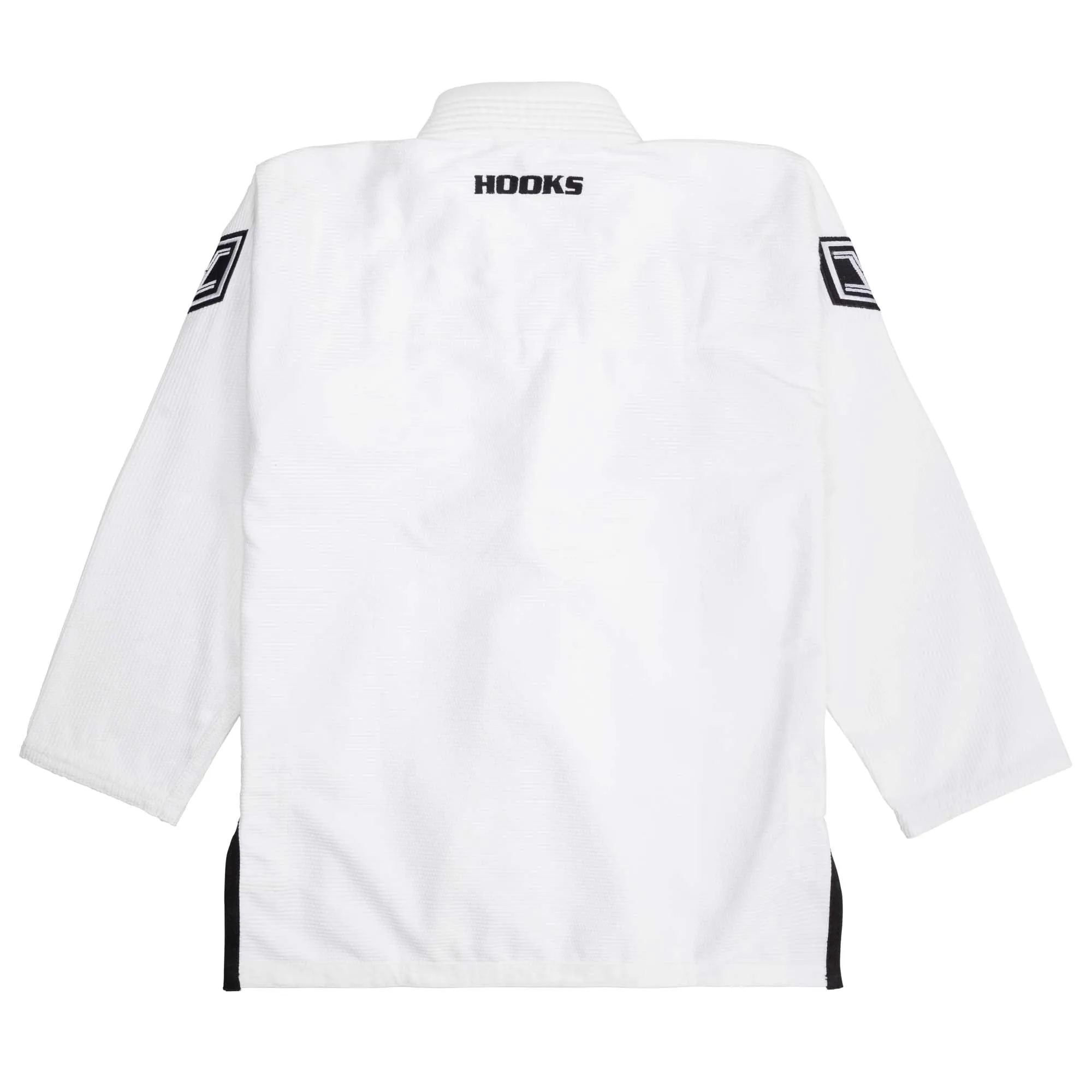 Hooks BJJ GI - Prolight II - White with Black