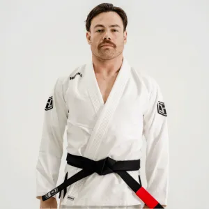 Hooks BJJ GI - Prolight II - White with Black