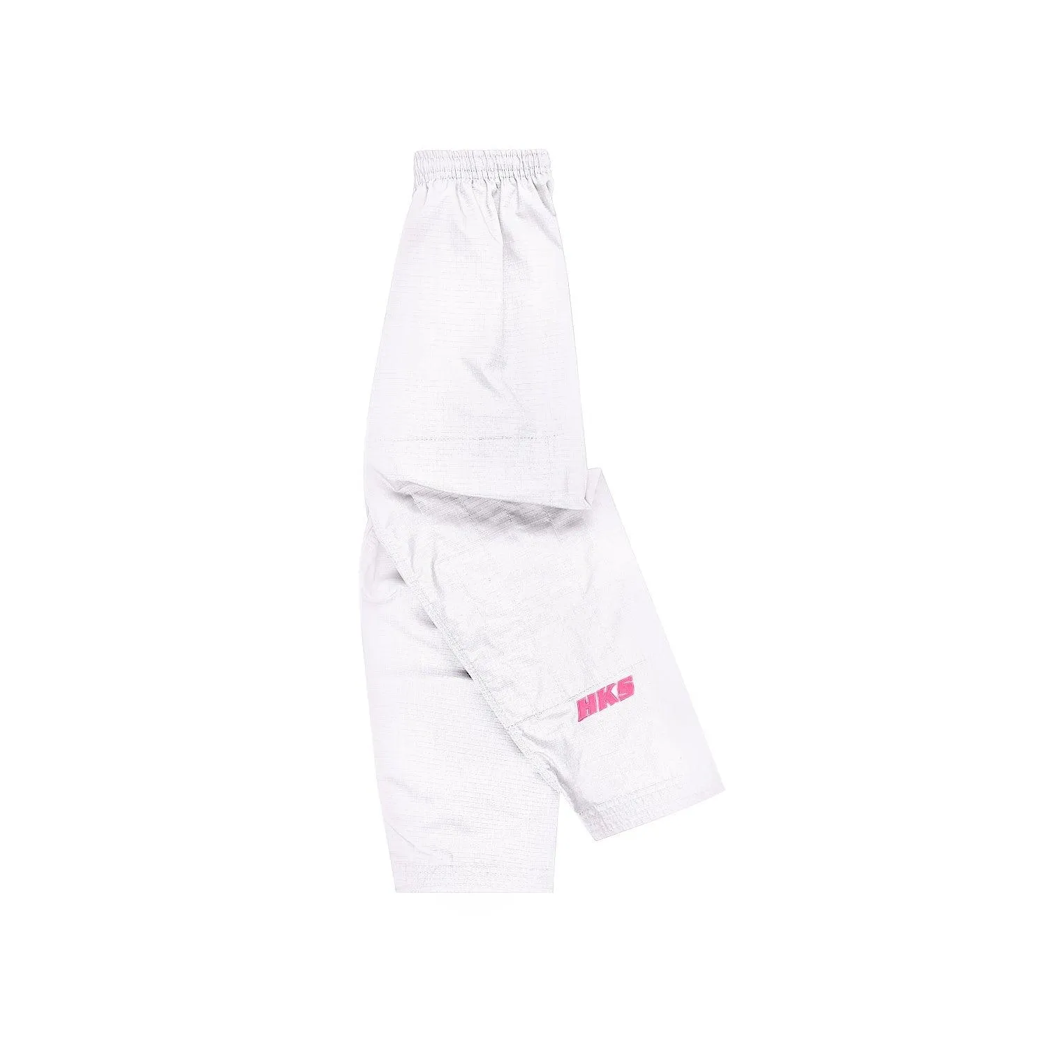 Hooks Kids Classic BJJ Gi - White & Pink includes White Belt