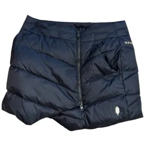 Indyeva Suletekk Black Duck Down Puffer Skirt  Wrap Asymmetrical Women’s M