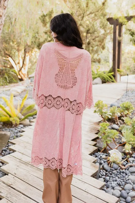 ISLA CROCHET KIMONO