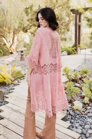 ISLA CROCHET KIMONO