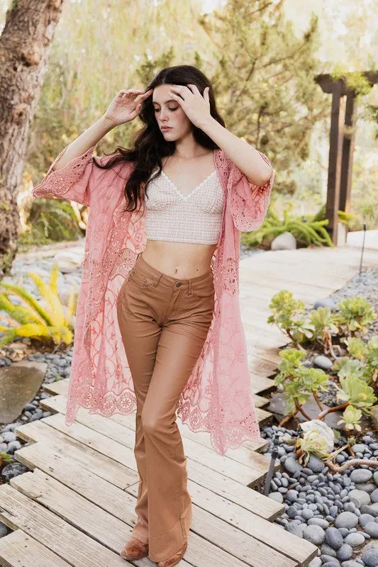 ISLA CROCHET KIMONO