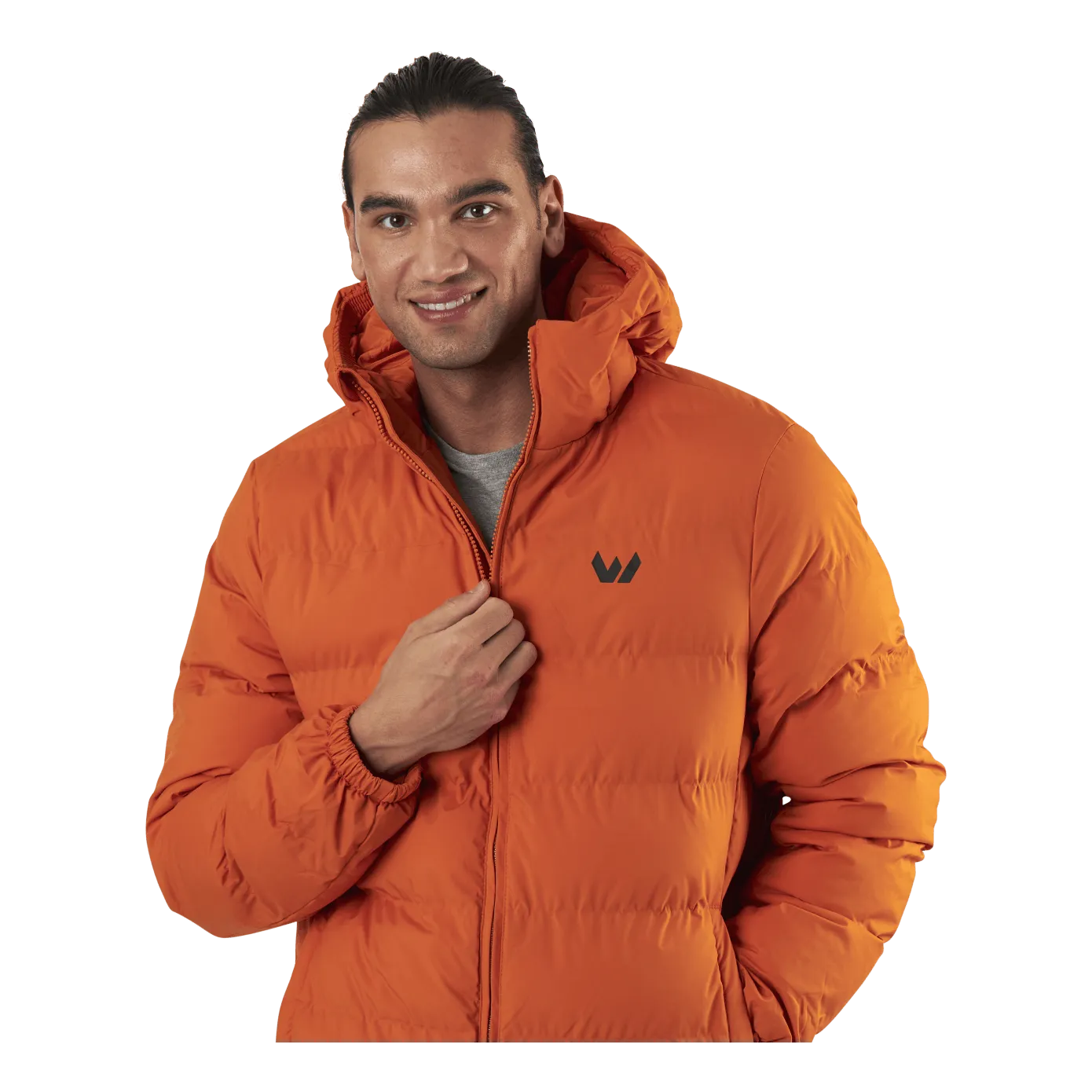 Jakob Padded Jacket Orange
