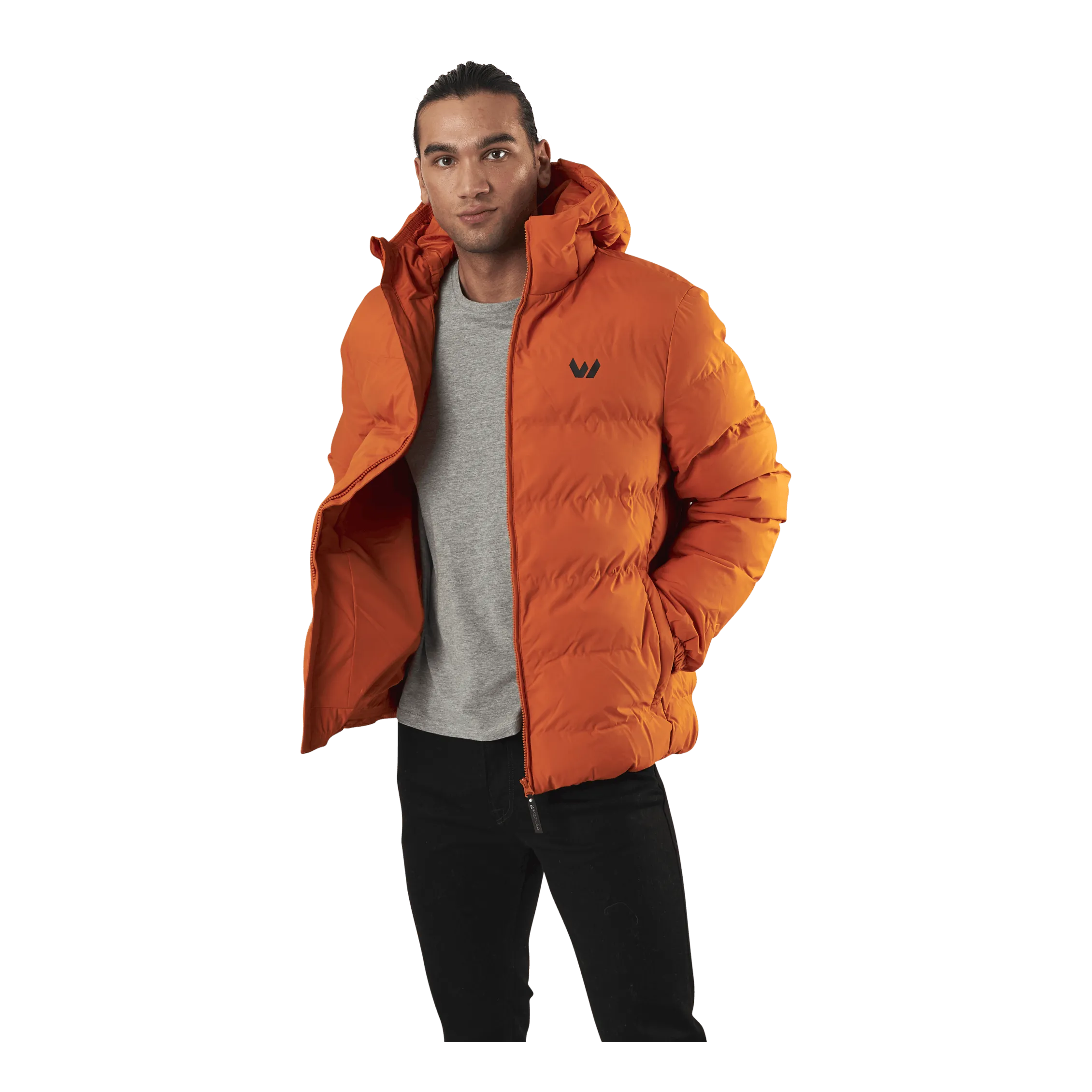Jakob Padded Jacket Orange