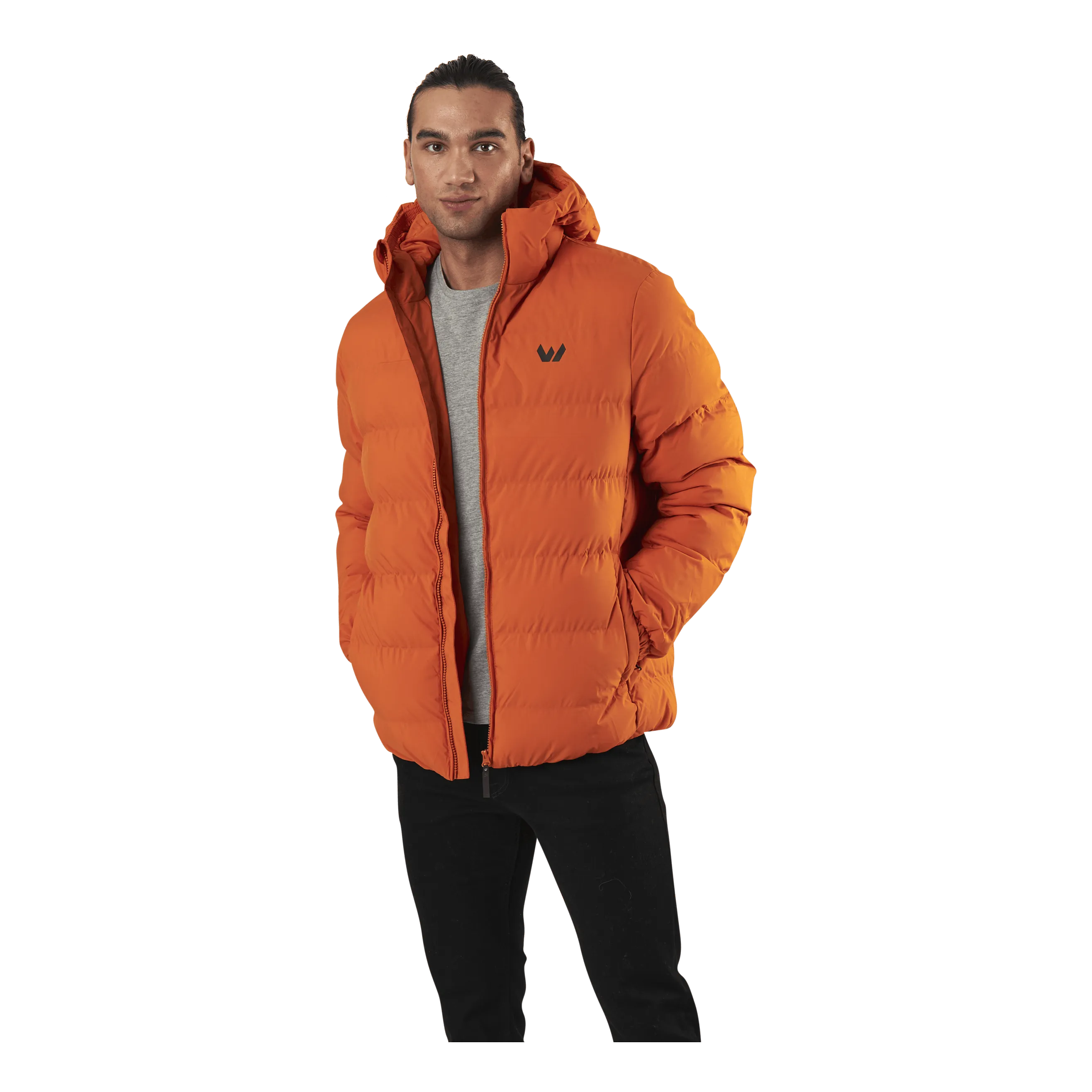 Jakob Padded Jacket Orange