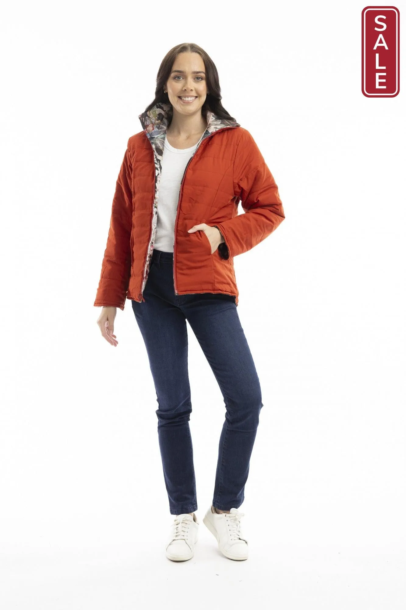 Japanese Garden Puffer Jacket