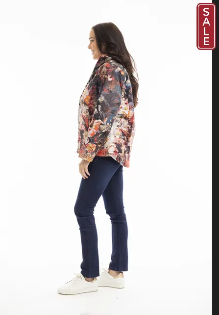 Japanese Garden Puffer Jacket