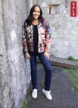 Japanese Garden Puffer Jacket