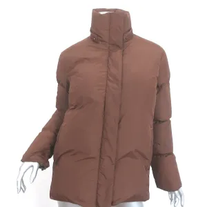 Jenni Kayne Down Puffer Jacket Brown Size Extra Extra Small