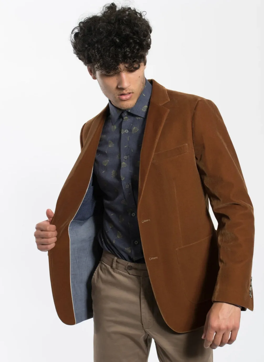 JH VELVET BLAZER