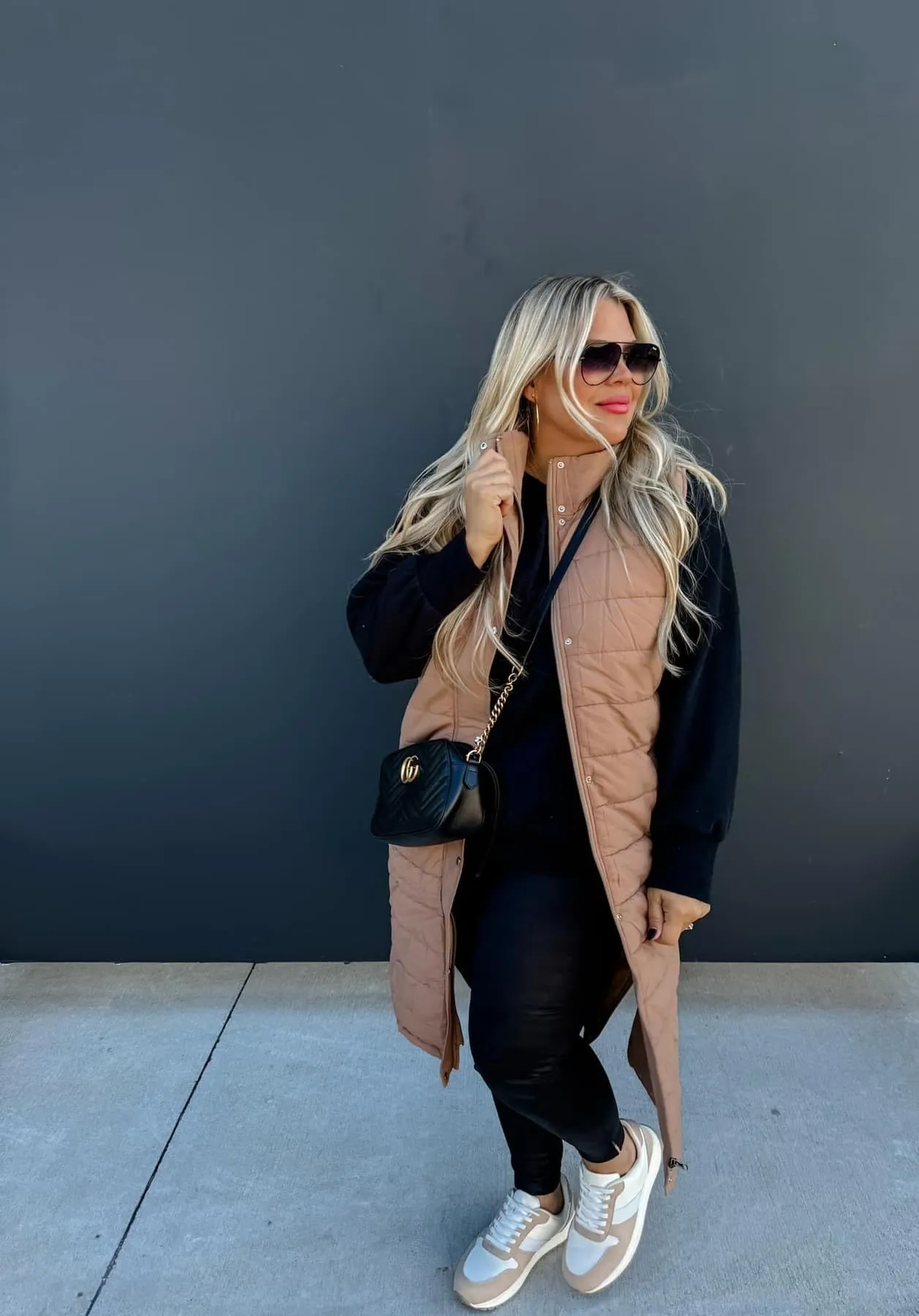 Kendall Long Puffer Vest