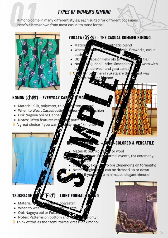 Kimono Shopping Guide: How to Buy an Authentic Kimono in Japan